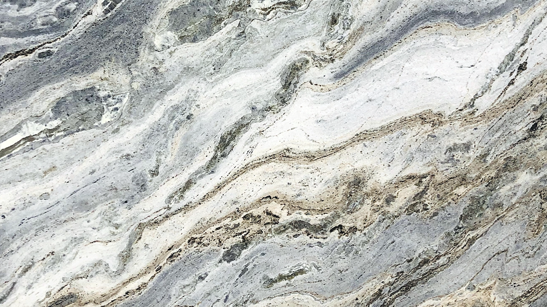 Image of Azul Fantasy Grey Granite countertop slab