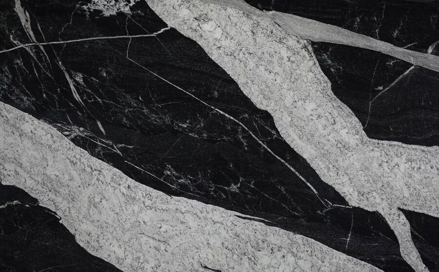 Image of Maori Black Granite countertop slab