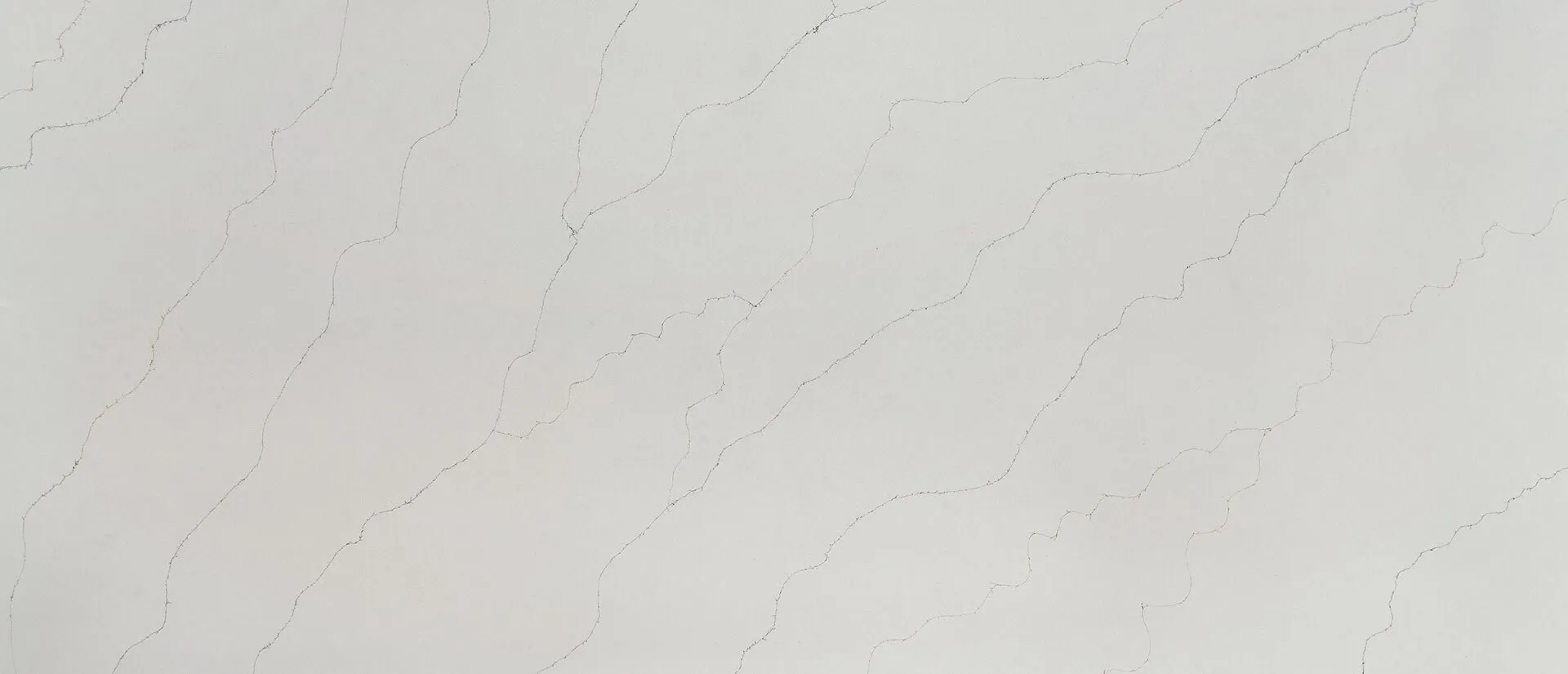 Image of Q Quartz Calacatta Duolina White Quartz countertop slab
