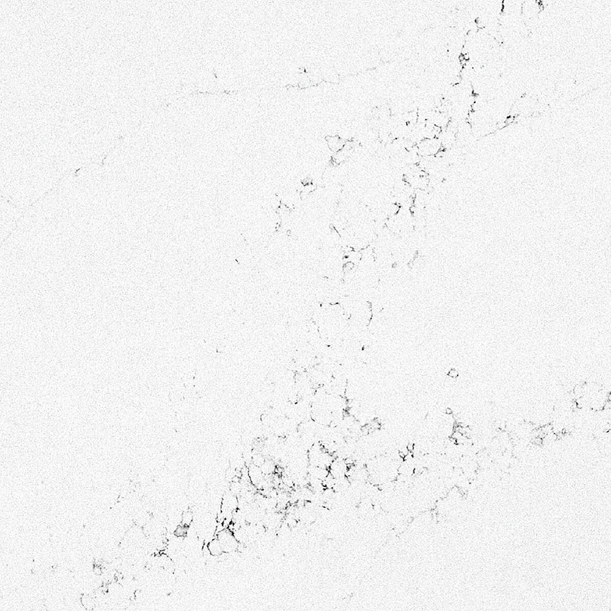 Closeup image of Daltile Calacatta Villa White Quartz countertop slab