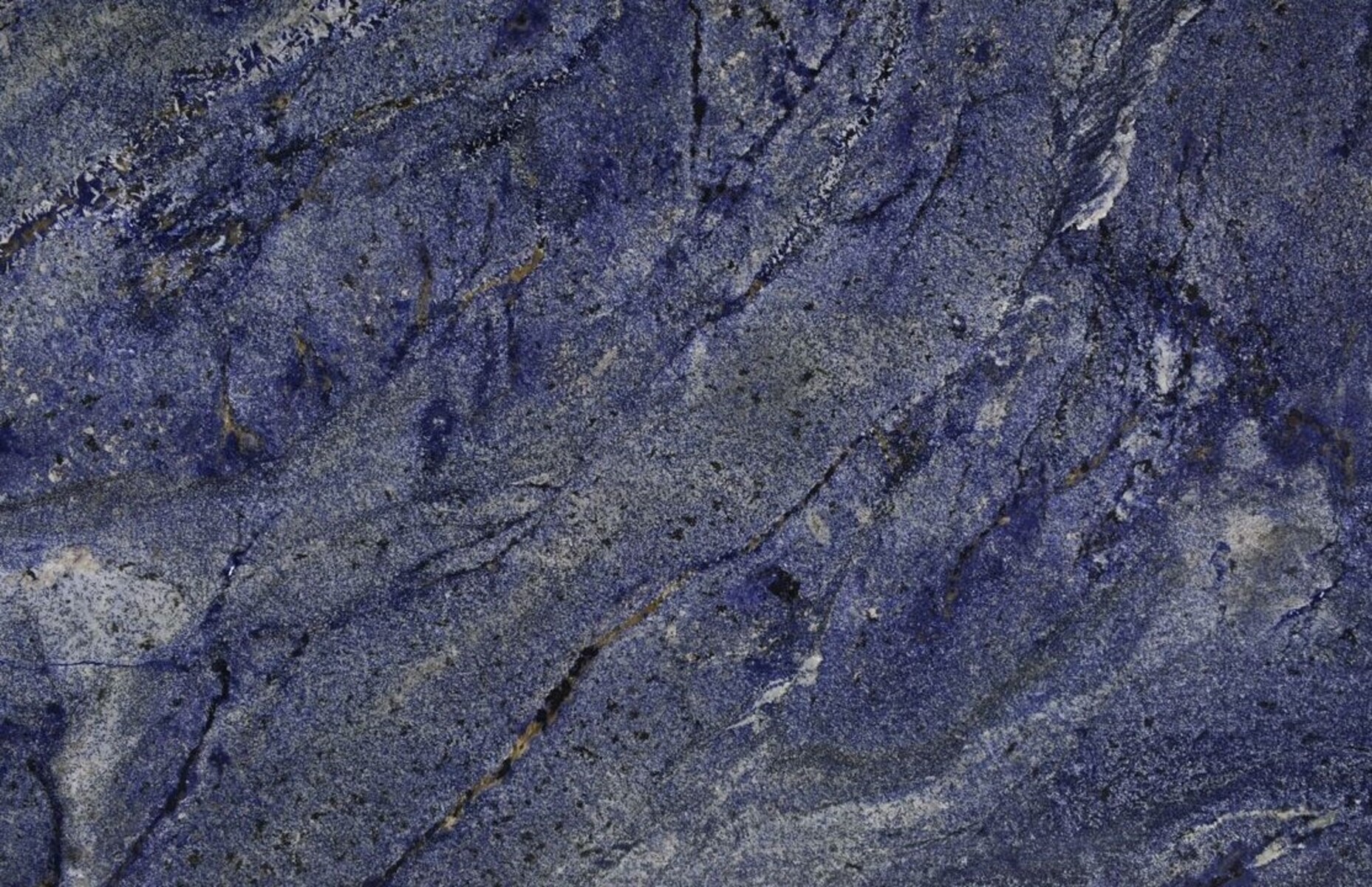 Image of Blue Bahia Grey Granite countertop slab