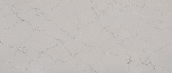 Image of Silestone Victorian Silver Grey Quartz countertop slab