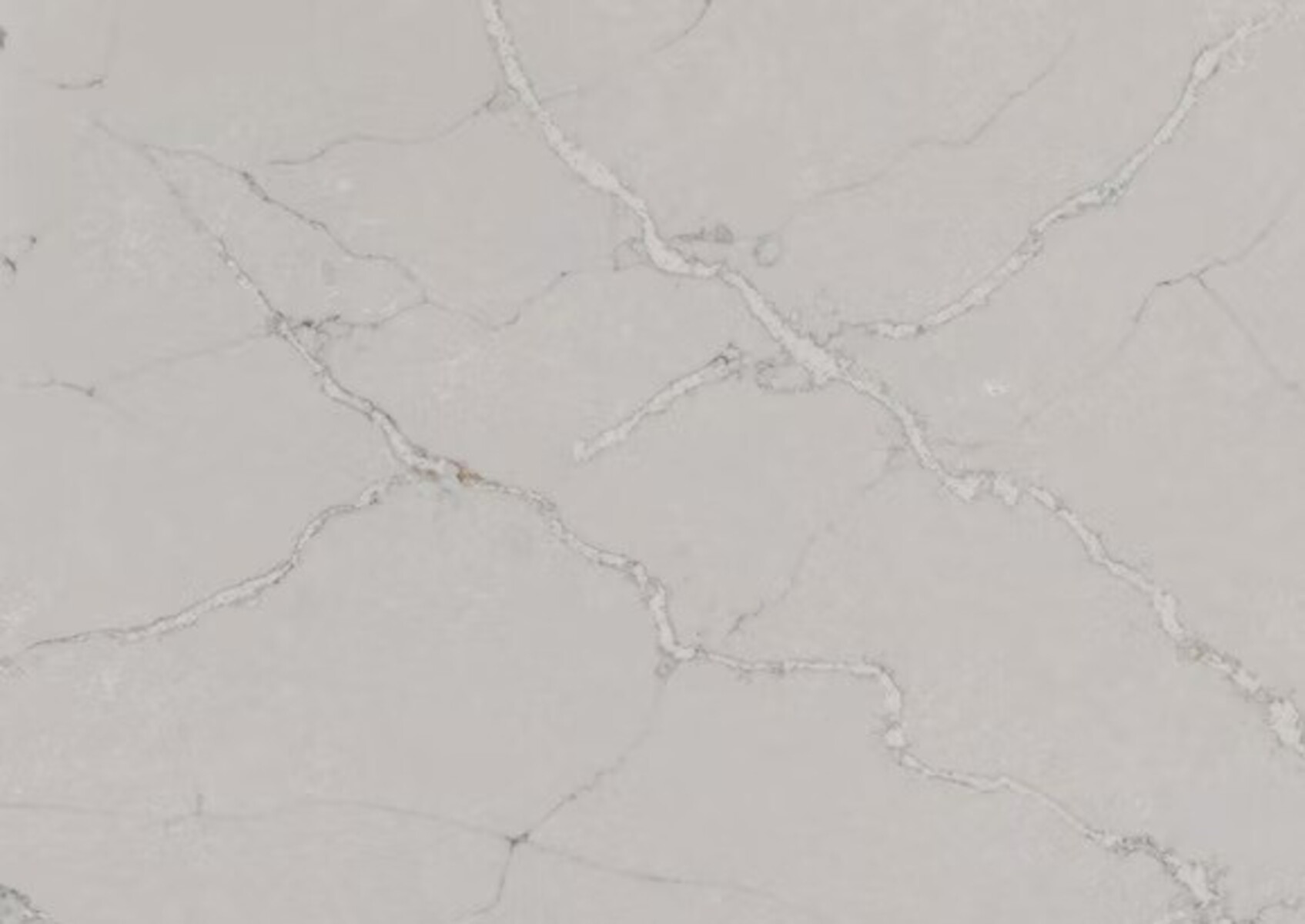 Closeup image of Silestone Victorian Silver Grey Quartz countertop slab