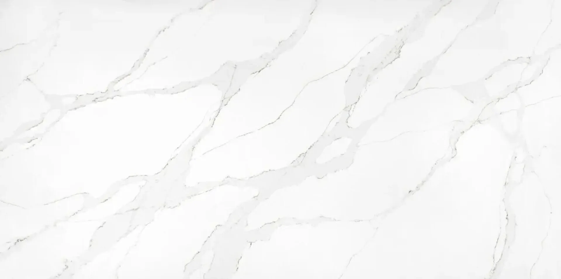 Image of MetroQuartz Stella White Quartz countertop slab