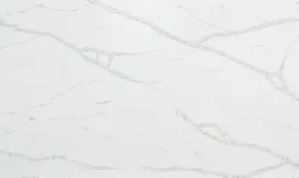 Image of Q Quartz Calacatta Verona Quartz countertop slab