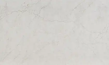Image of Q Quartz Calacatta Miraggio Cove White Quartz countertop slab