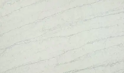 Image of Q Quartz Azurmatt White Quartz countertop slab