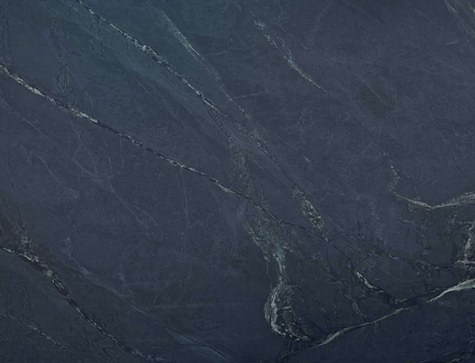Image of Midnight Black Black Soapstone countertop slab
