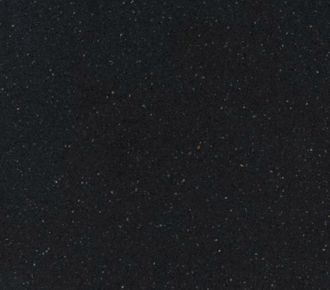 Closeup image of Night Tebas Black Granite countertop slab