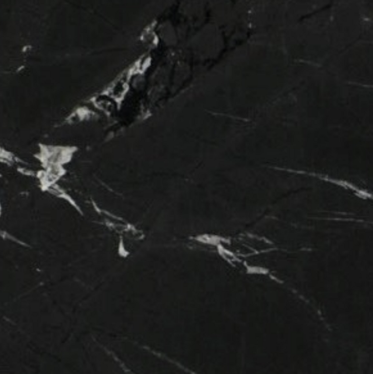 Closeup image of Infinity Black Black Quartzite countertop slab