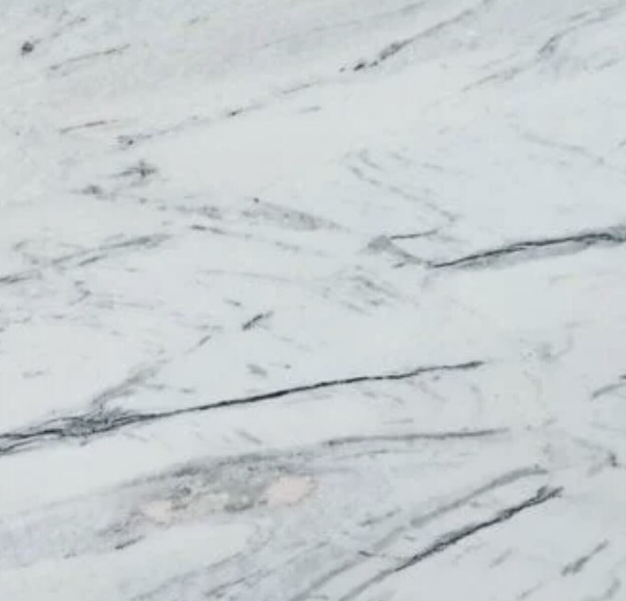 Closeup image of Circo White White Marble countertop slab