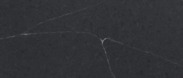 Closeup image of Stratus Quartz Regal Soapstone Grey Quartz countertop slab