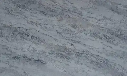 Image of PentalQuartz Atlantis Azul Grey Quartz countertop slab