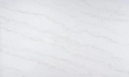 Image of PentalQuartz Atmos Gold White Quartz countertop slab