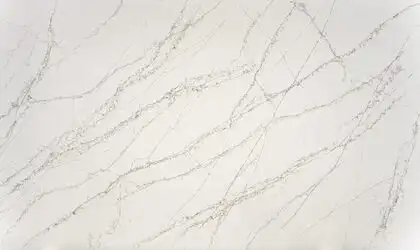 Image of PentalQuartz Crema Claret Cream Quartz countertop slab