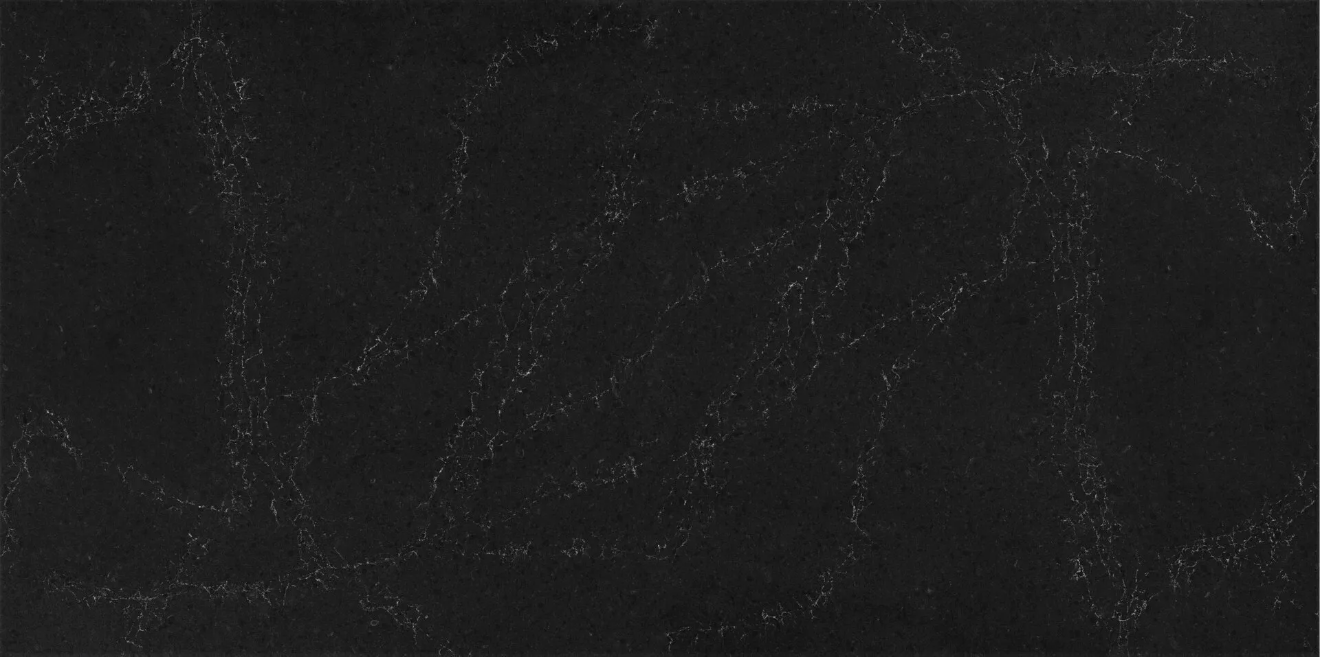 Image of PentalQuartz Fortress Black Quartz countertop slab