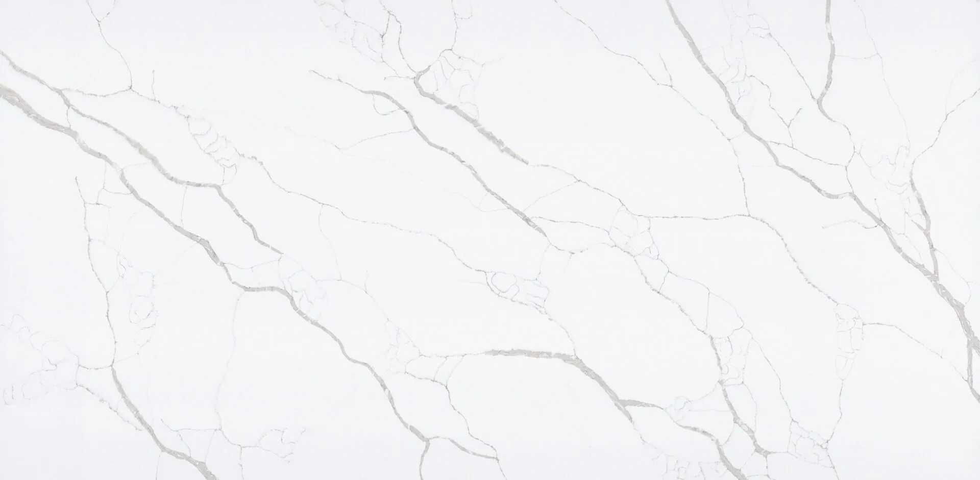 Image of PentalQuartz Lux Aurum White Quartz countertop slab
