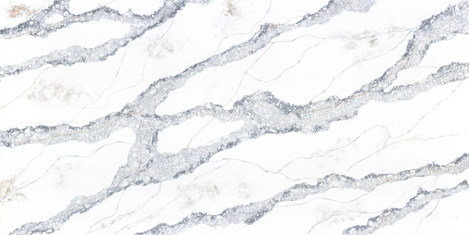 Image of PentalQuartz Malana White Quartz countertop slab