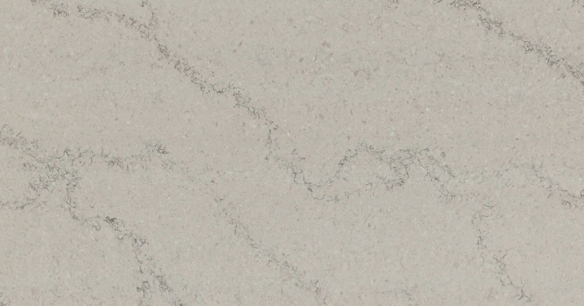 Closeup image of PentalQuartz Marestar Cream Quartz countertop slab