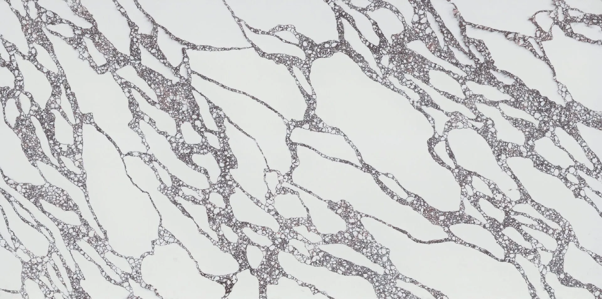 Image of PentalQuartz Marmo Viola White Quartz countertop slab