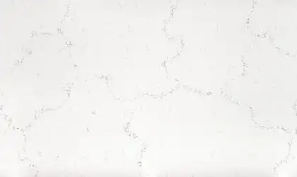 Image of PentalQuartz Mystere White Quartz countertop slab