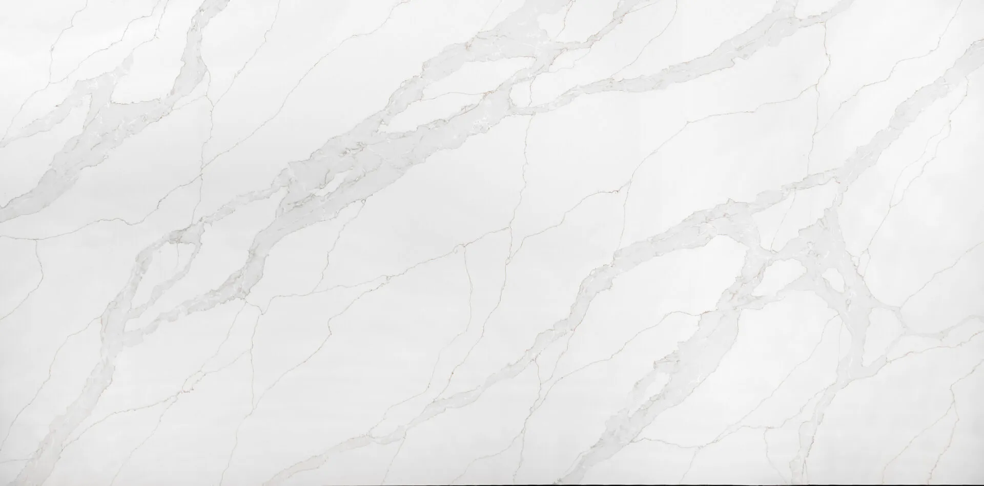 Image of PentalQuartz Sono Reale White Quartz countertop slab
