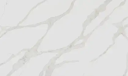 Image of PentalQuartz Stella Caldia White Quartz countertop slab
