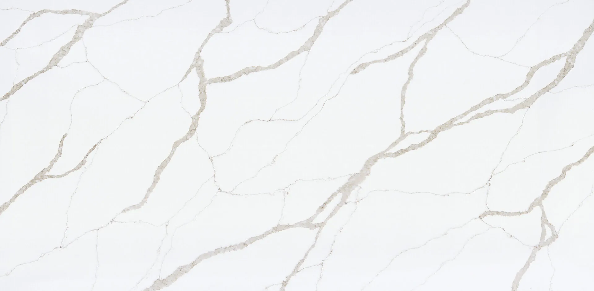 Image of PentalQuartz Terra Sol White Quartz countertop slab