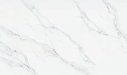 Image of PentalQuartz Unique Calacatta Macchia Vecchia White Quartz countertop slab
