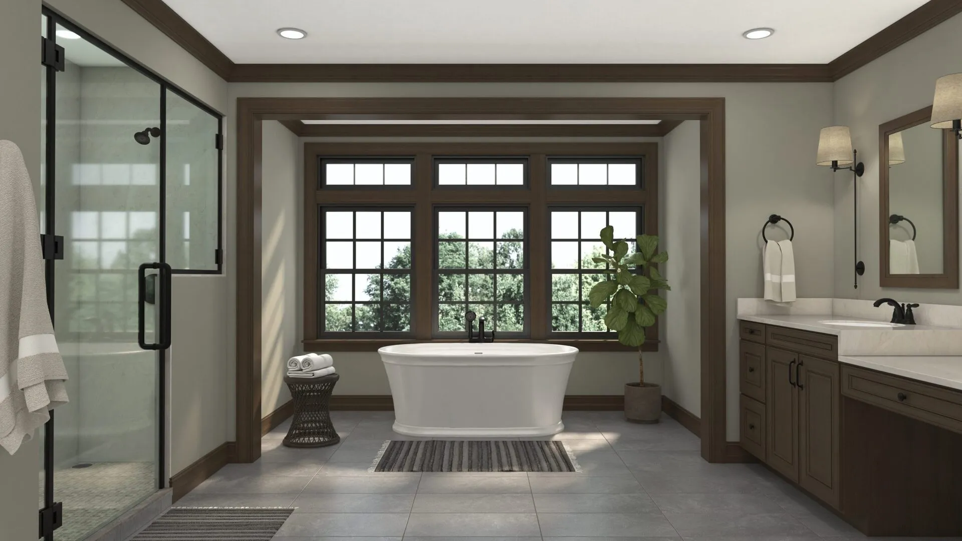 Image of installed PentalQuartz Venus Cream Quartz countertops