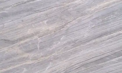 Closeup image of Beverly Blue Quartzite 1st Choice Grey Quartzite countertop slab