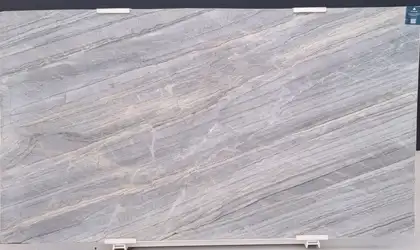 Image of Beverly Blue Quartzite 1st Choice Grey Quartzite countertop slab
