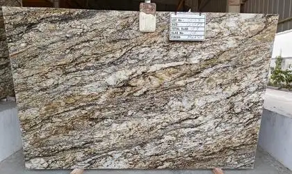 Image of Blue Dunes (Thunder Mountain 1st Choice) Brown Granite countertop slab