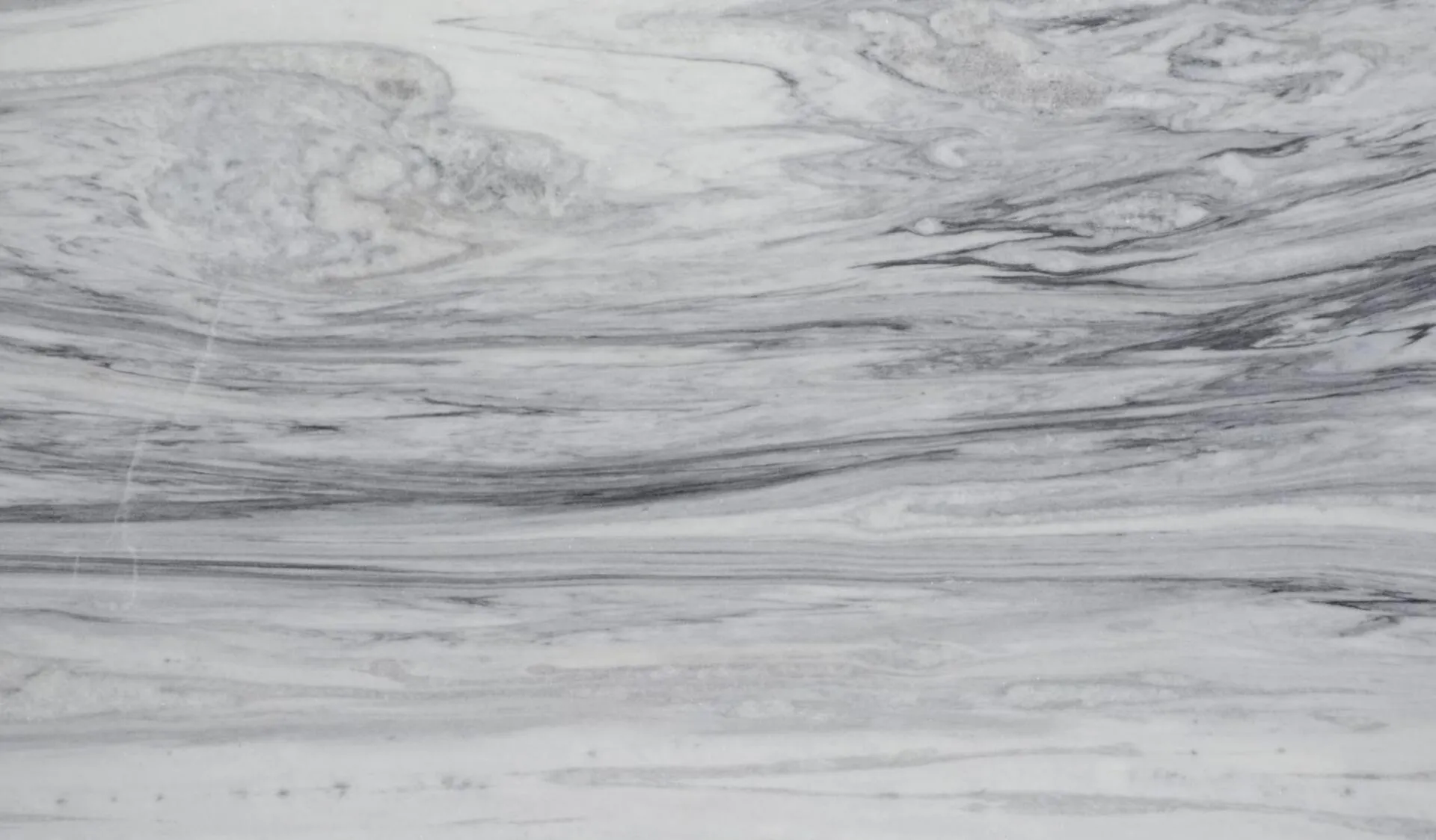 Closeup image of Brazilian Carrara 1st Choice White Marble countertop slab