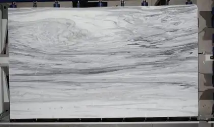 Image of Brazilian Carrara 1st Choice White Marble countertop slab