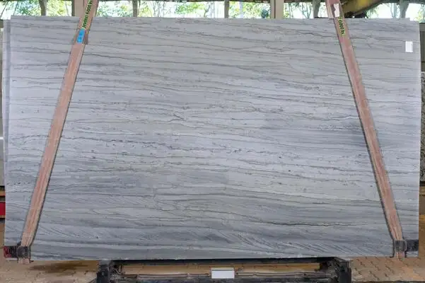Image of Brilliant Grey 1st Choice Grey Quartzite countertop slab