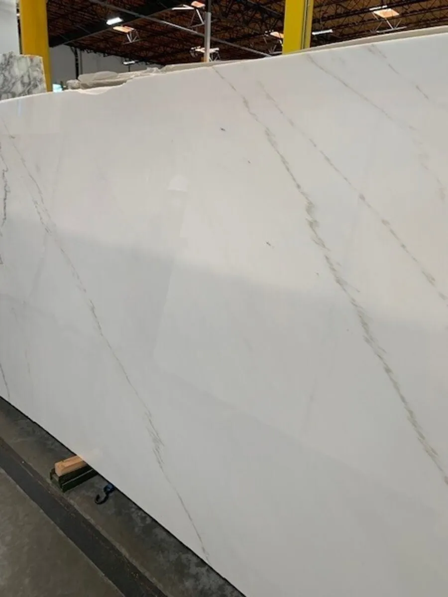 Image of Calacatta Colorado White Marble countertop slab