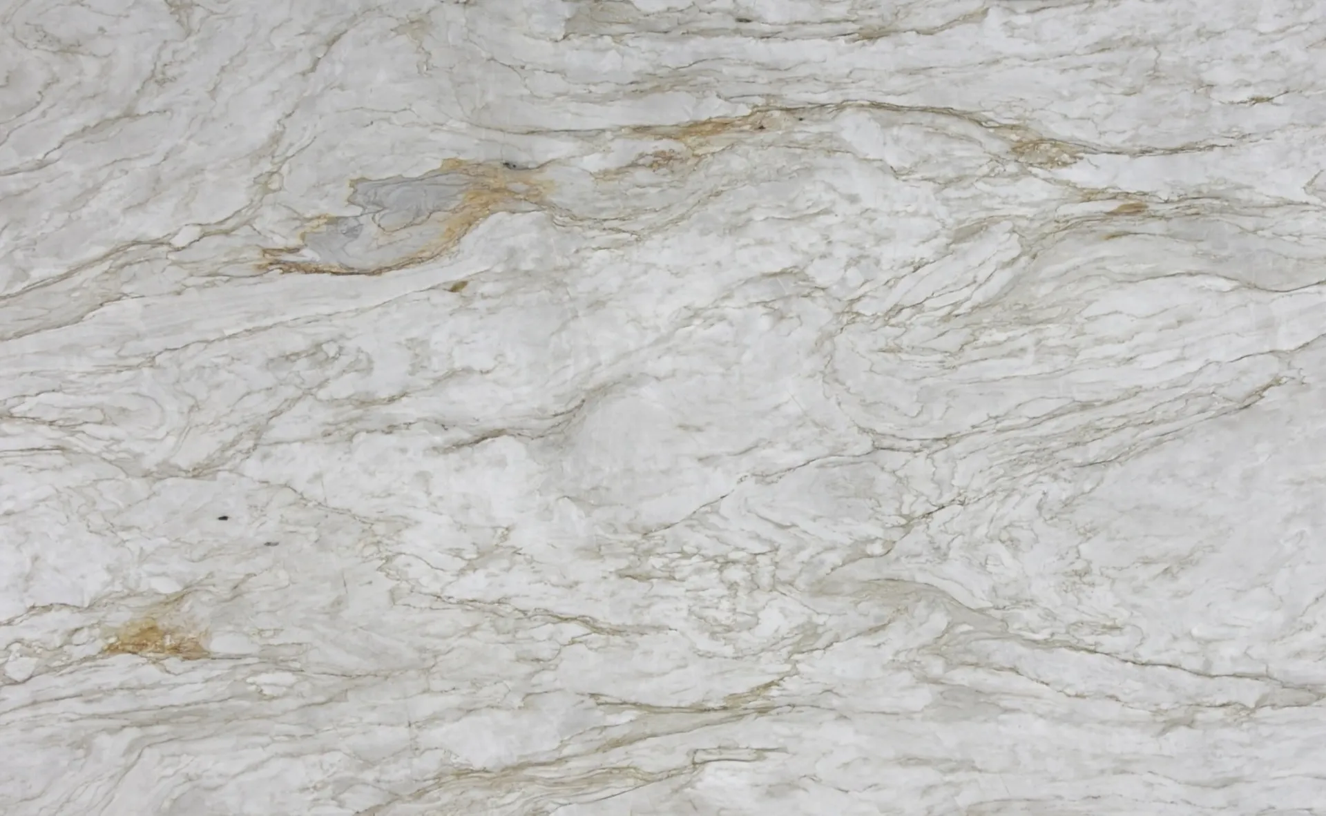 Closeup image of Calacatta Oro Cream Soapstone countertop slab