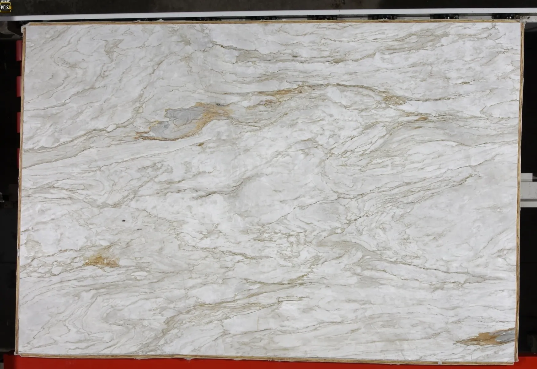 Image of Calacatta Oro Cream Soapstone countertop slab