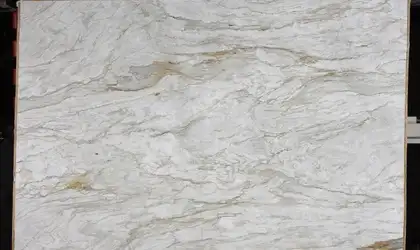 Image of Calacatta Oro Cream Soapstone countertop slab
