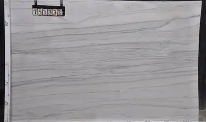 Image of Ivory Macaubas 1st Choice Grey Quartzite countertop slab