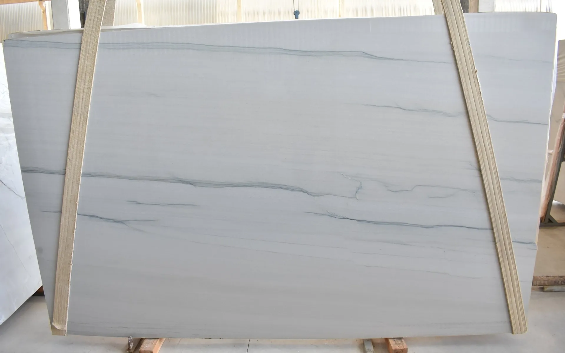 Image of Meridian Quartzite Grey Quartzite countertop slab