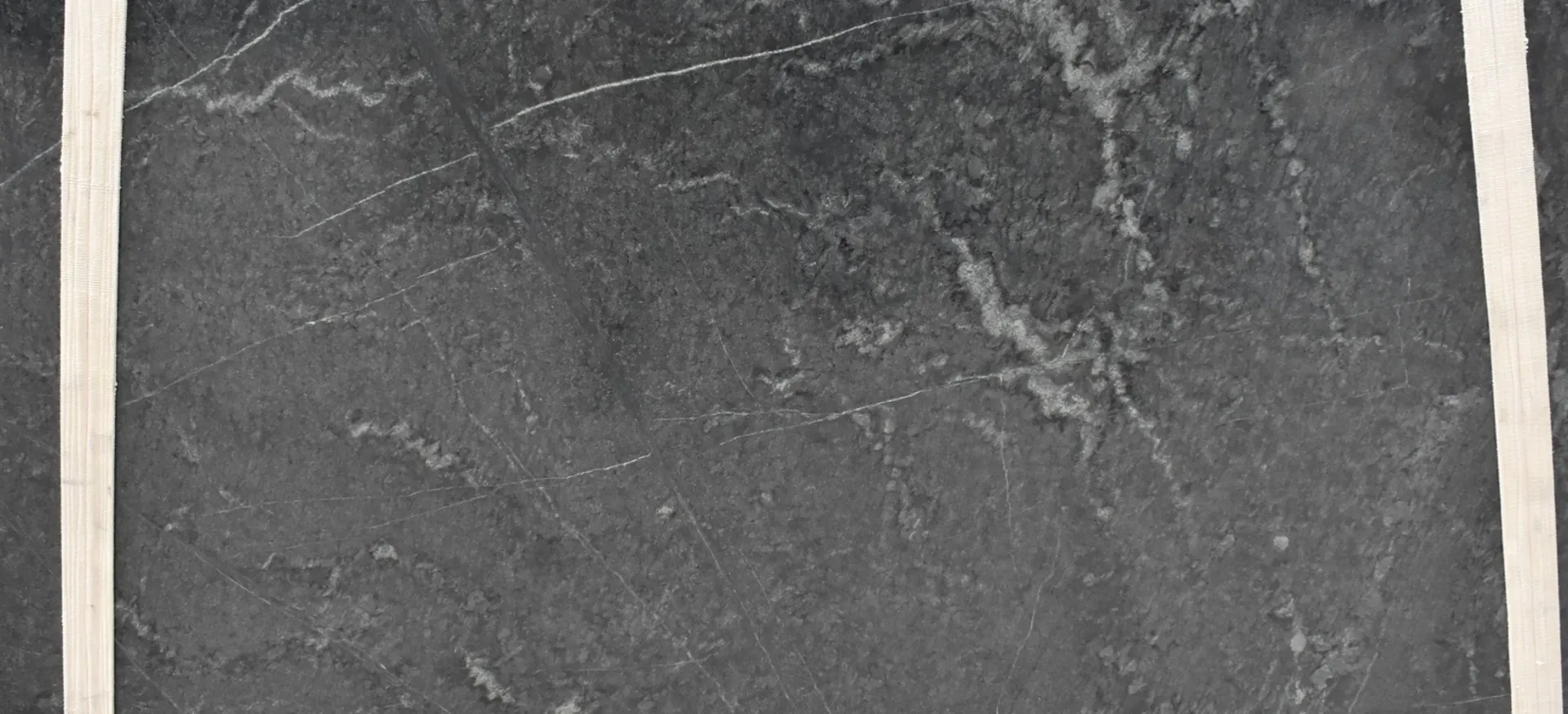 Closeup image of Mineral Black Soapstone 1st Choice Black Soapstone countertop slab