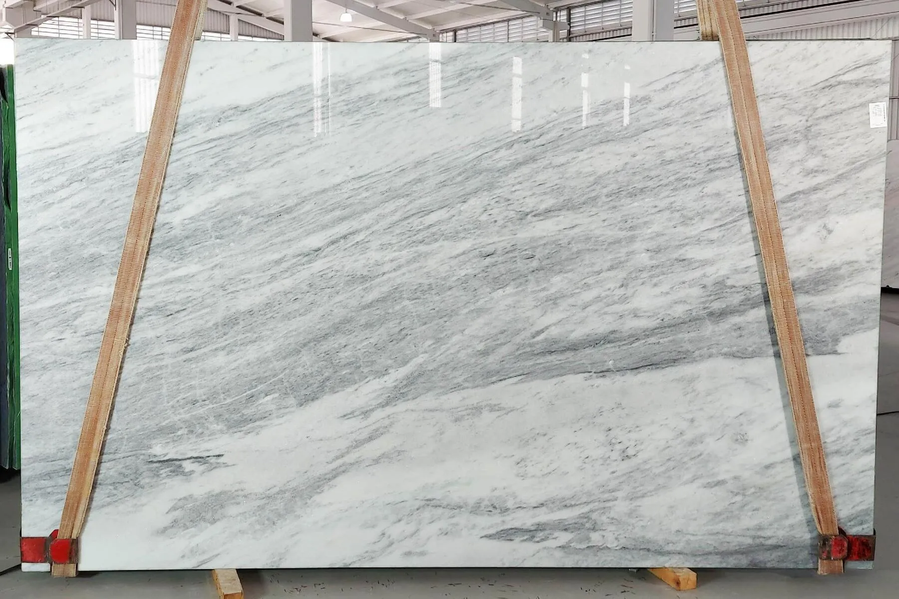 Image of Mont Blanc 1st Choice Grey Marble countertop slab