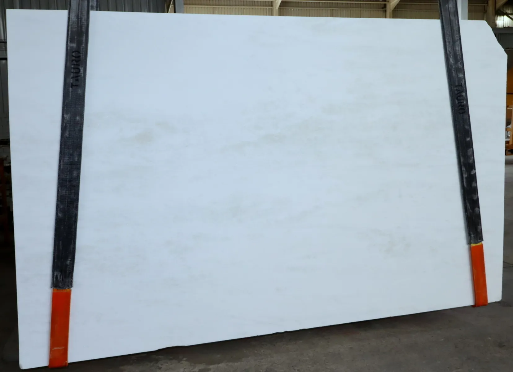 Image of Namibian White White Marble countertop slab