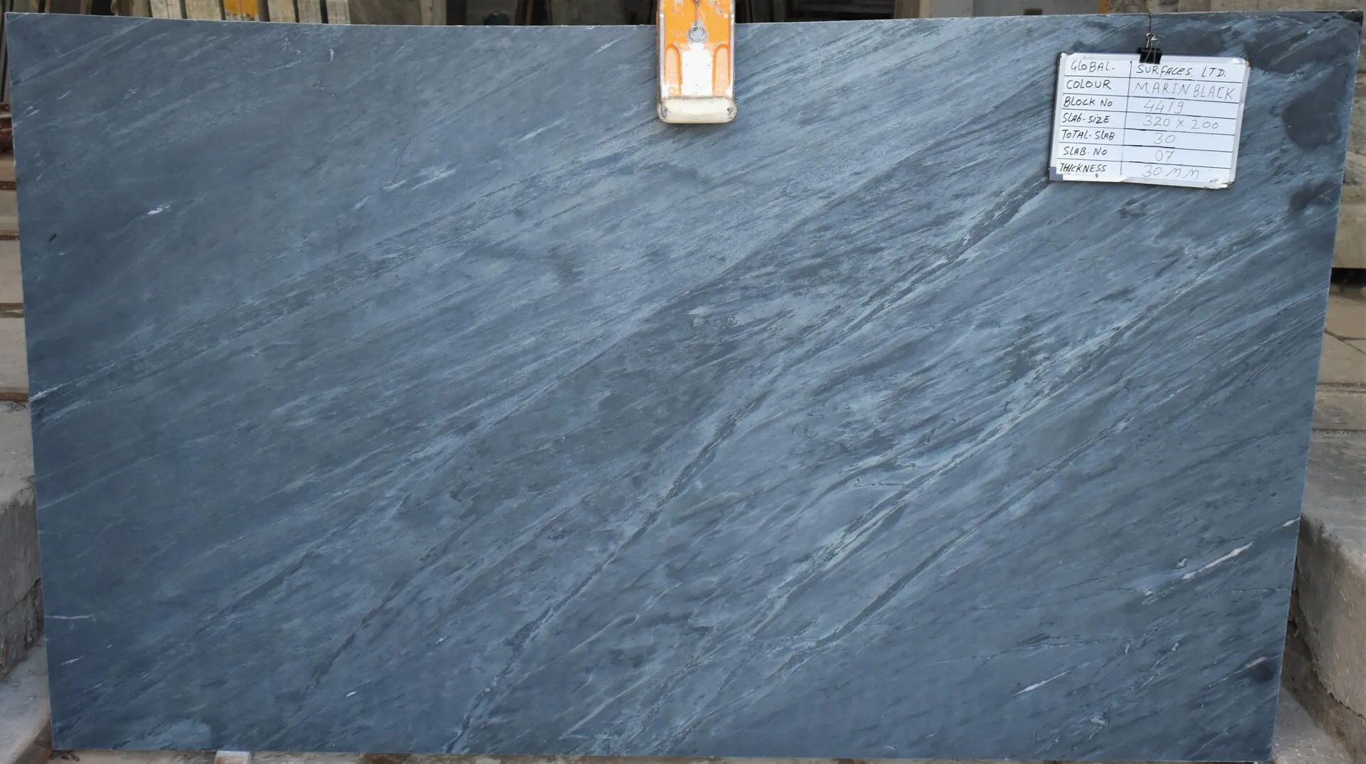 Image of Niagara Black 1st Choice Grey Soapstone countertop slab