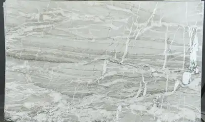 Image of Nuage 1st Choice Grey Quartzite countertop slab