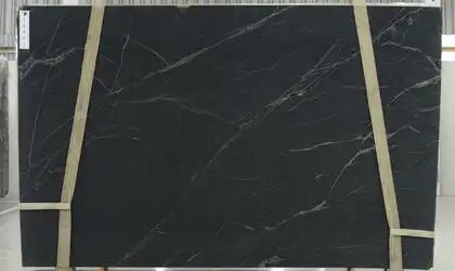 Image of Saratoga Black 1st Choice Black Soapstone countertop slab