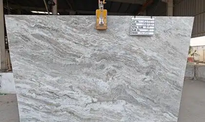 Image of Sequoia (Brown Fantasy) Grey Marble countertop slab