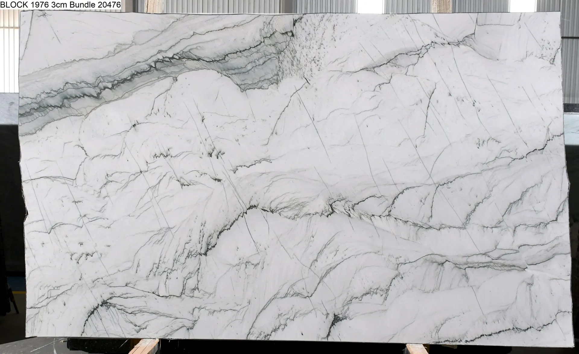 Image of Statuario Quartzite White Quartzite countertop slab